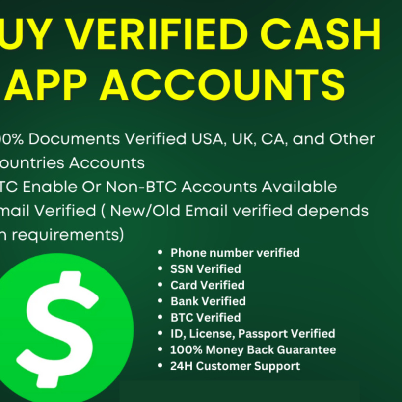 Buy Verified  Cash App Accounts