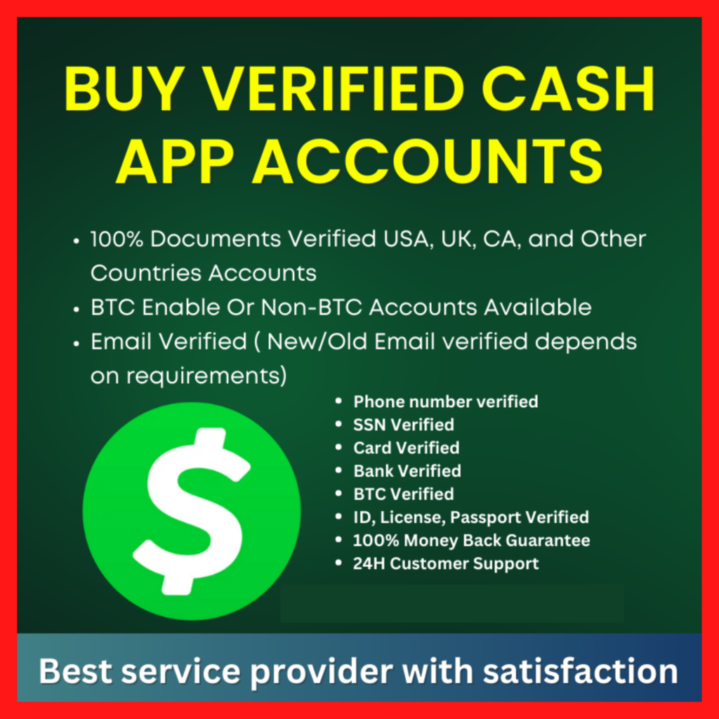  Buy Verified  Cash App Accounts