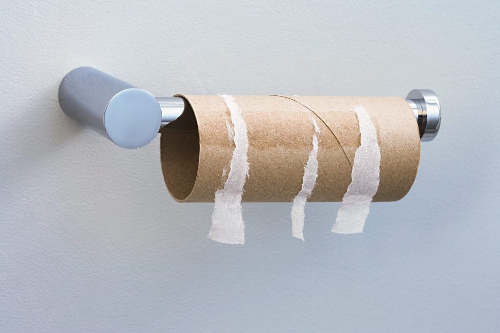 Toilet paper rolls may be shrinking, blame inflation.
