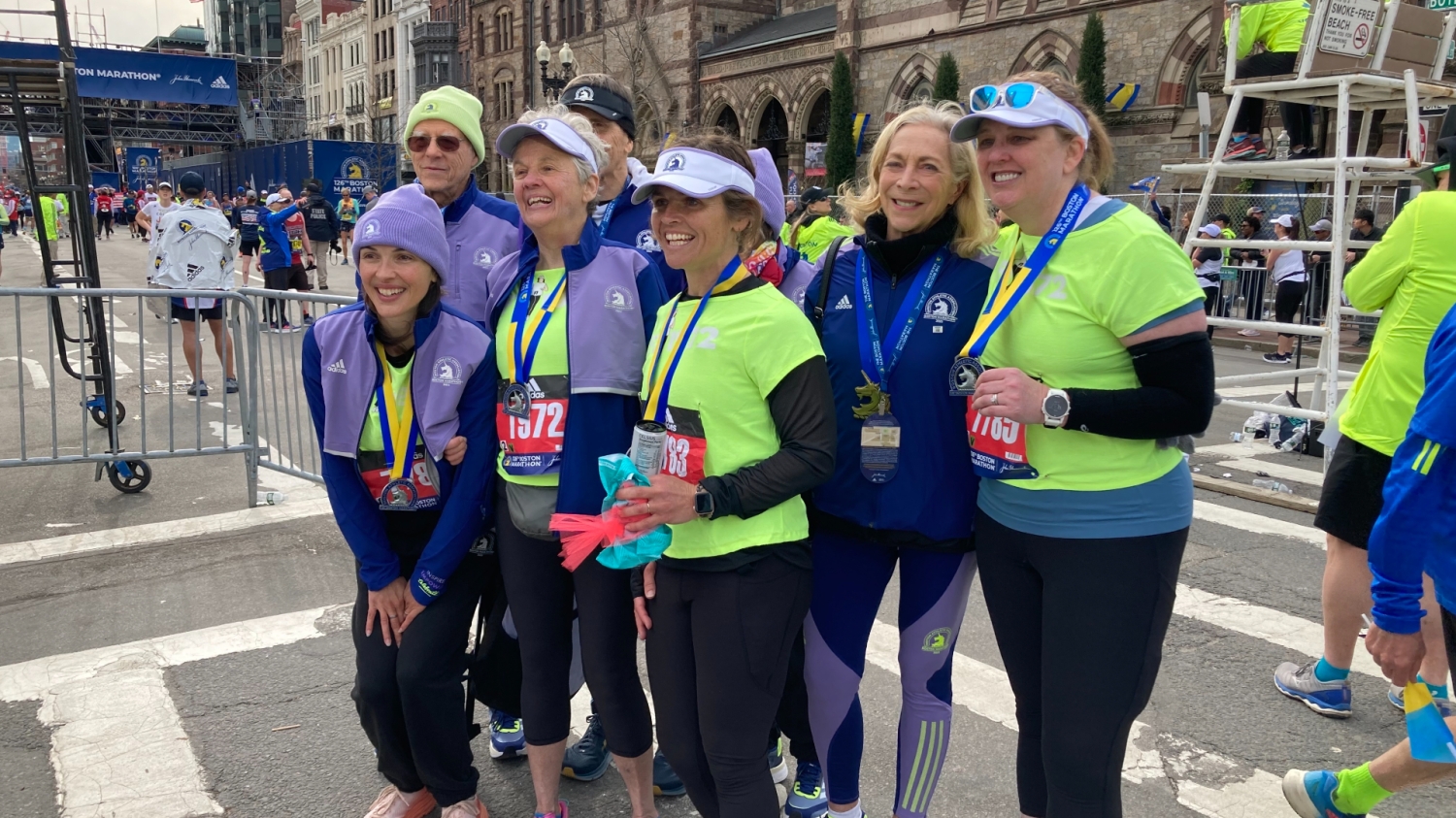 Val Rogosheske Finishes Boston Marathon To Celebrate 50th Anniversary
