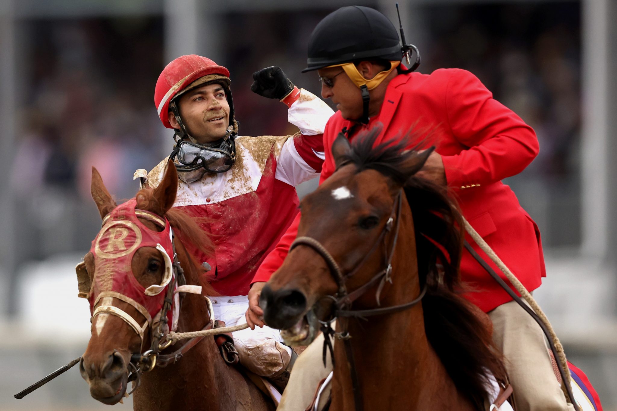 Rich Strike Wins Kentucky Derby, Gets Punched by Race Handler Video
