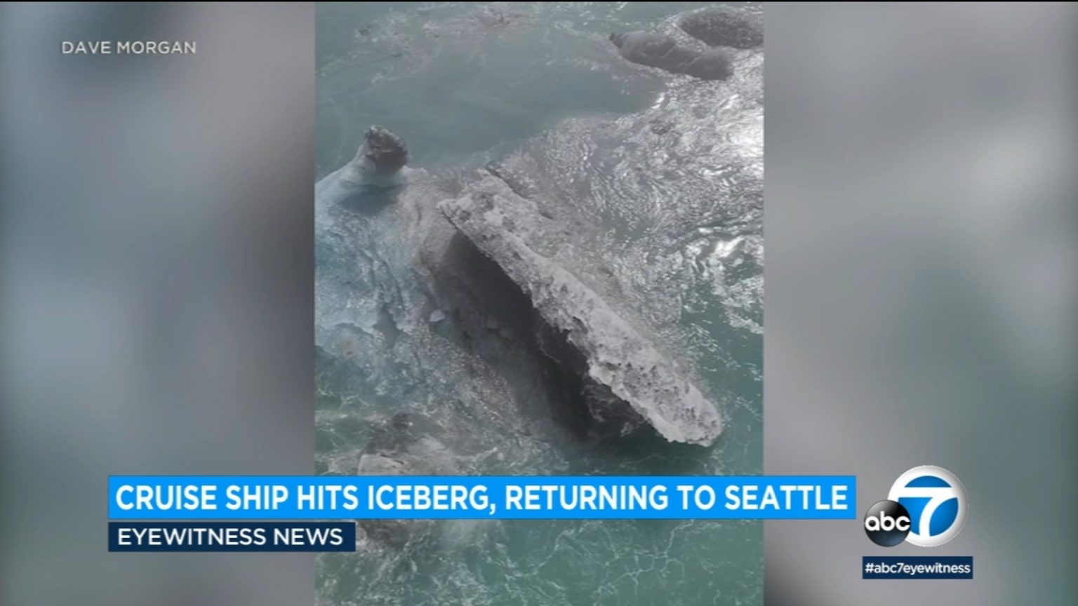 Norwegian Cruise Line ship hits iceberg in Alaska, returns to Seattle