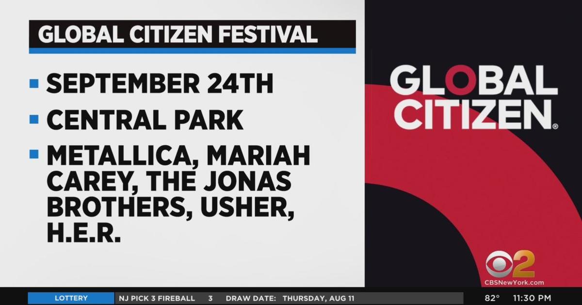 Headliners announced for NYC Global Citizen Festival Patabook News