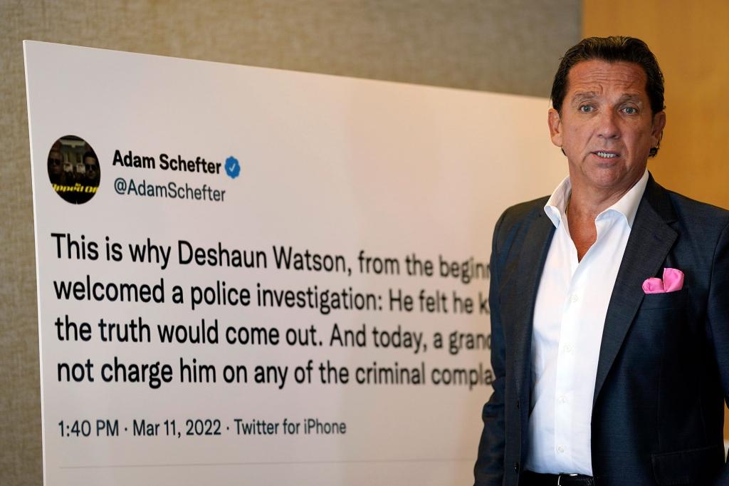 Adam Schefter's Deshaun Watson tweet why victims stay silent Patabook