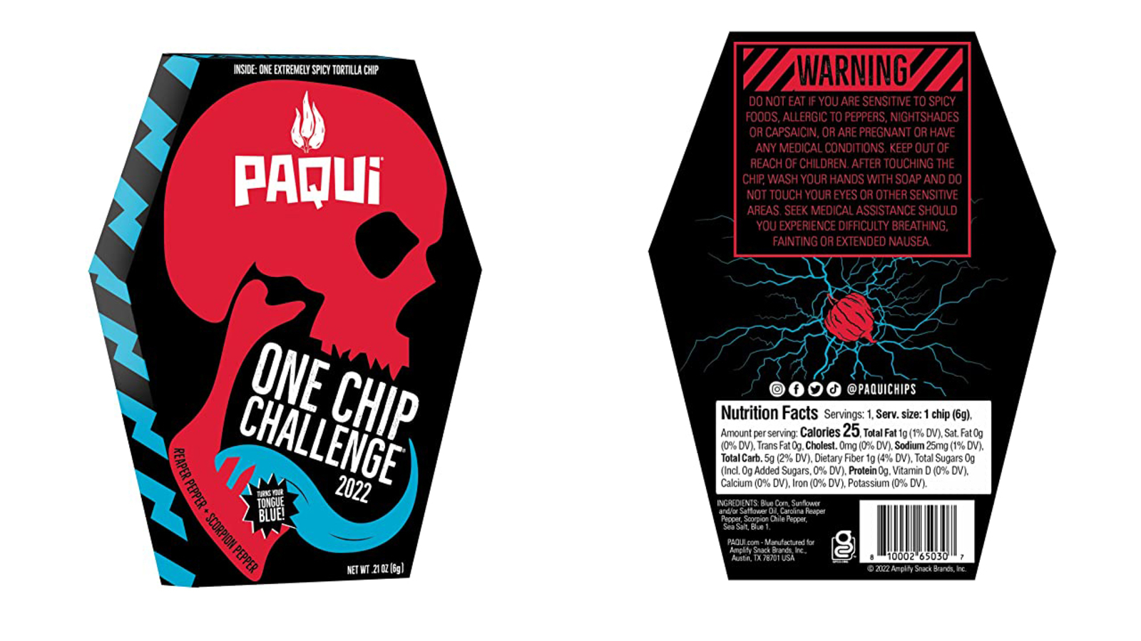 Spicy chip challenge Pearland ISD bans viral 'Paqui One Chip Challenge