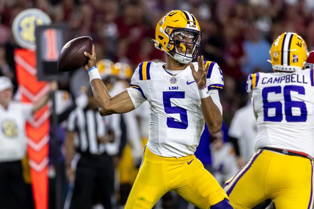 Broncos meeting with LSU QB Jayden Daniels after pro day Patabook News
