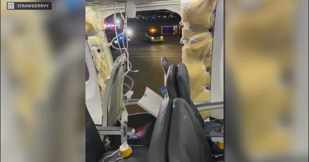 Alaska Airlines flight forced to make emergency landing after window