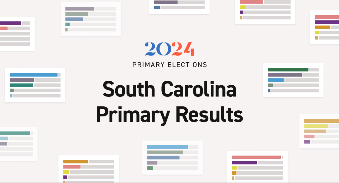 Live 2024 South Carolina Primary election results by county and