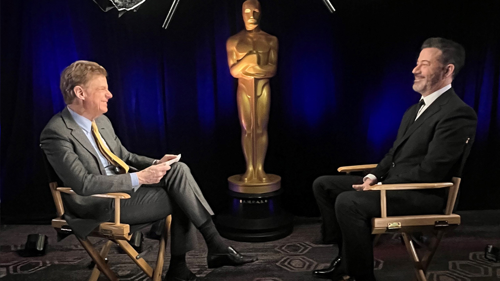 Oscars 2024 Jimmy Kimmel interview on hosting the Academy Awards for a