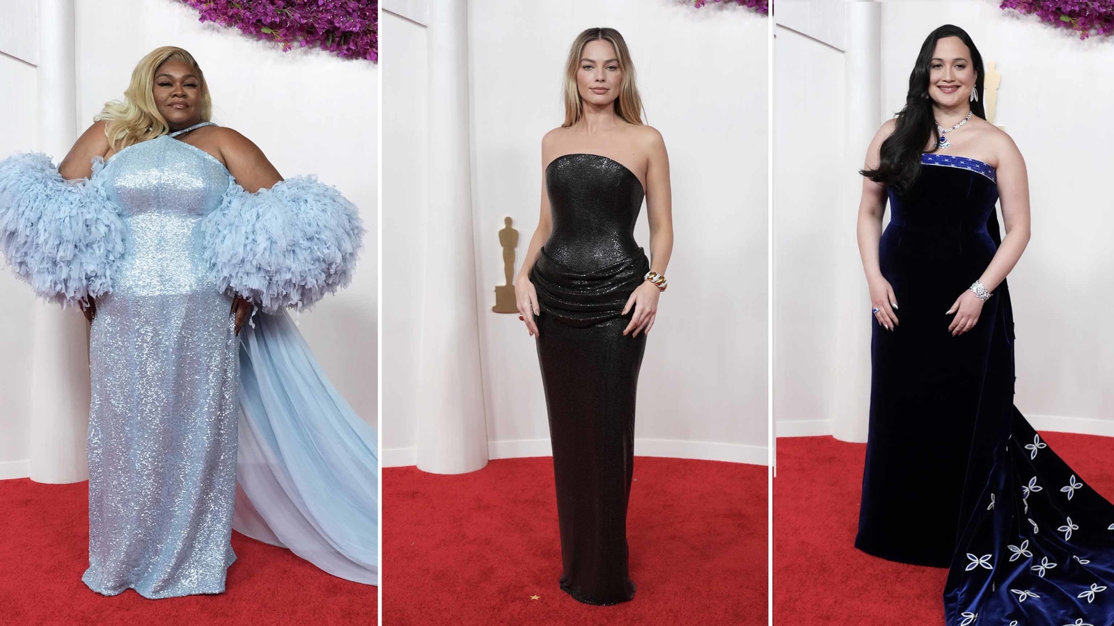 Oscars Red Carpet 2024 See all the fashion, looks and trends as