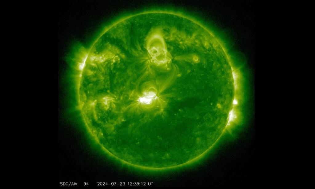 storm from solar flare could disrupt radio communications