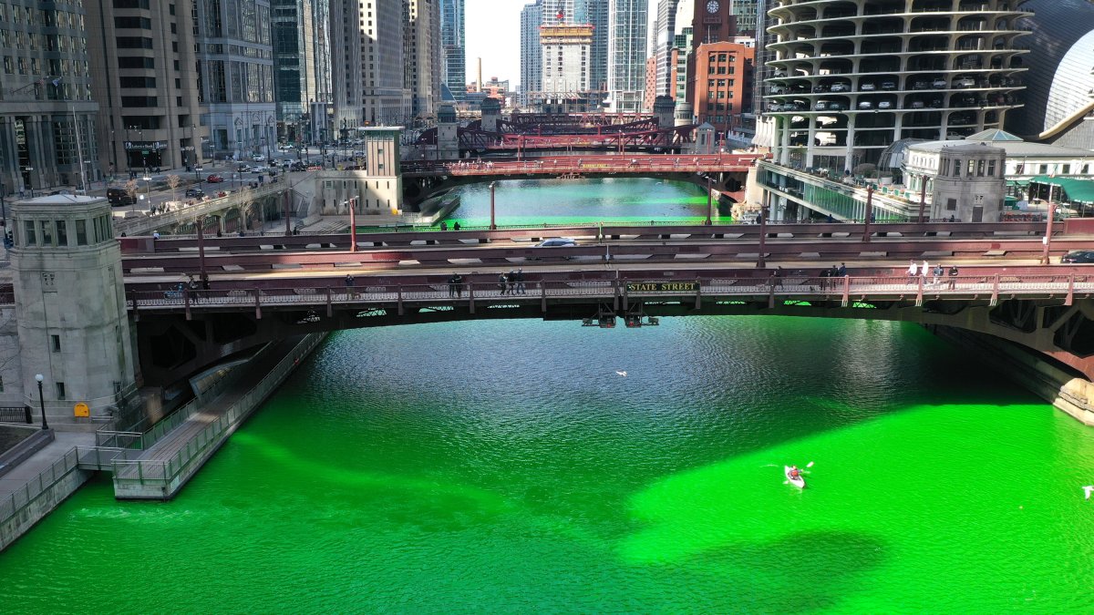 What’s in the dye that turns the Chicago River green? What to know