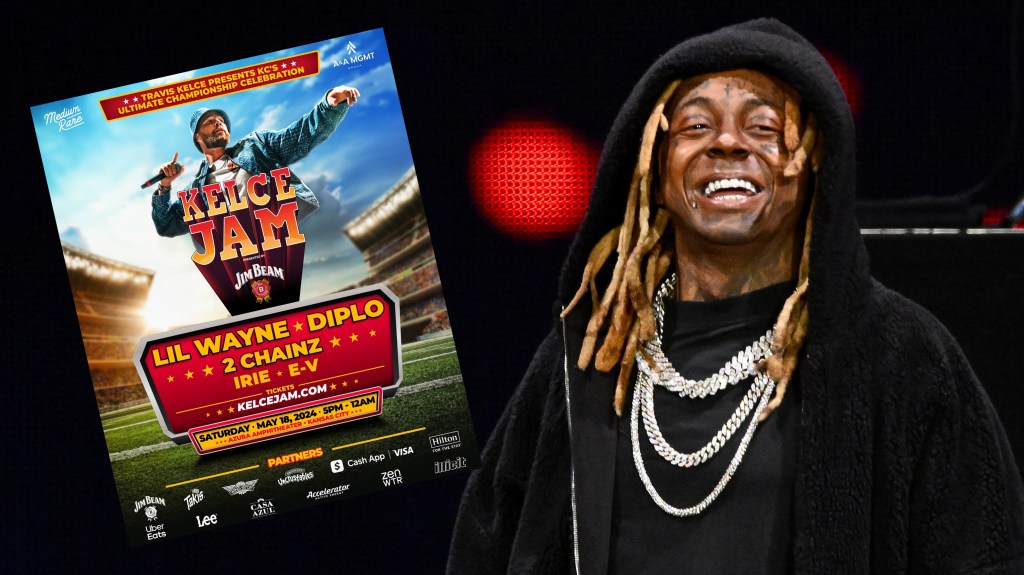Lil Wayne to headline Travis Kelce's 2024 'Kelce Jam' festival