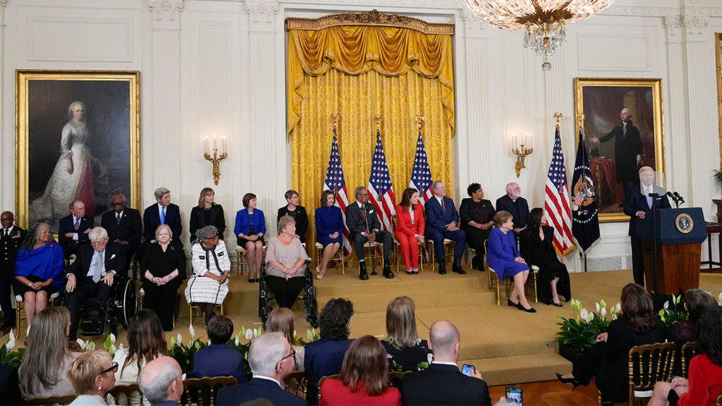 Presidential Medal of Freedom award 2024 Katie Ledecky, Jim Thorpe