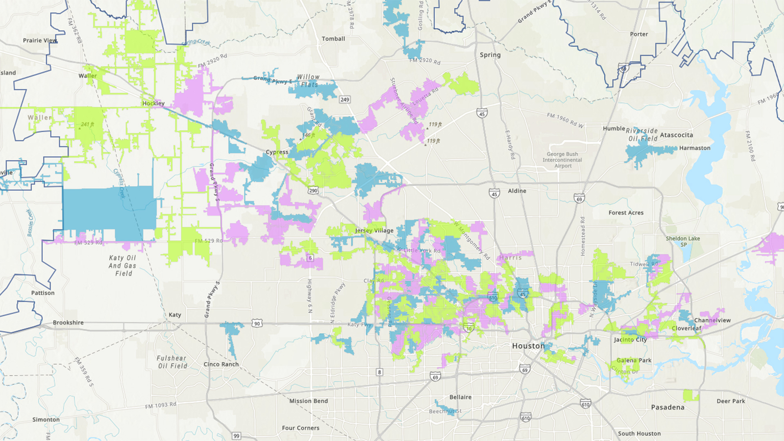 Houston storm power outages CenterPoint Energy launches new map to