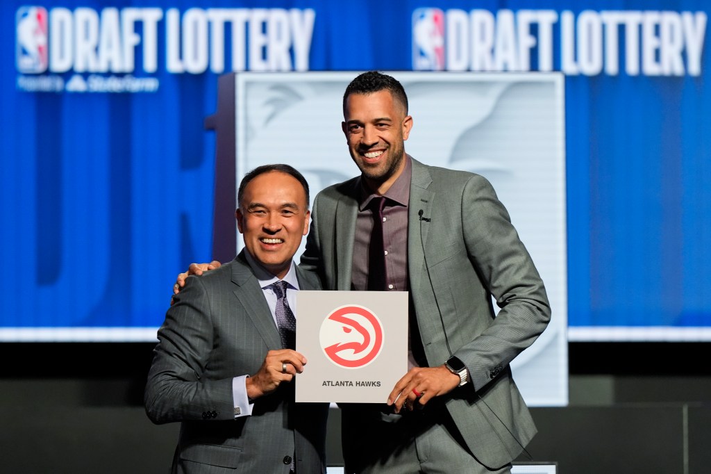 Hawks win NBA lottery in year where there’s no clear top pick