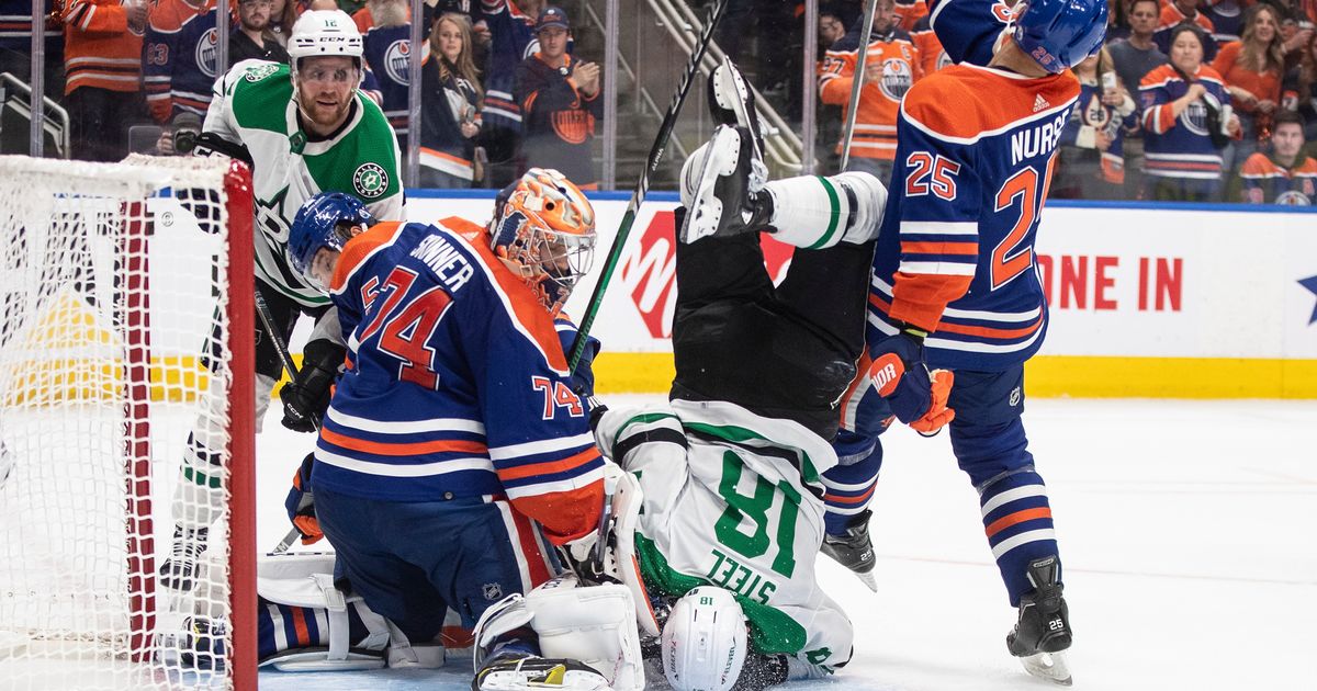 Oilers beat Stars 5-2 in Game 4 to tie Western Conference final ...
