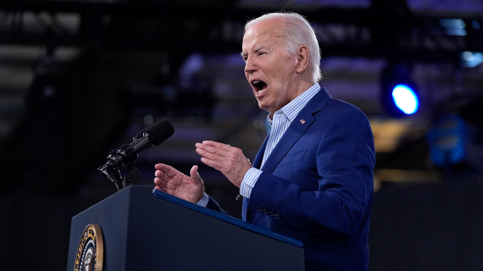 Joe Biden speech President holds campaign rally in North Carolina