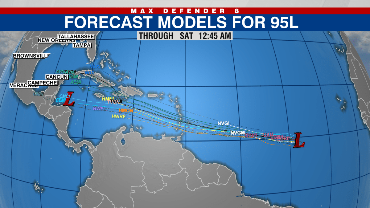 Tropical depression or storm likely to form soon, National Hurricane