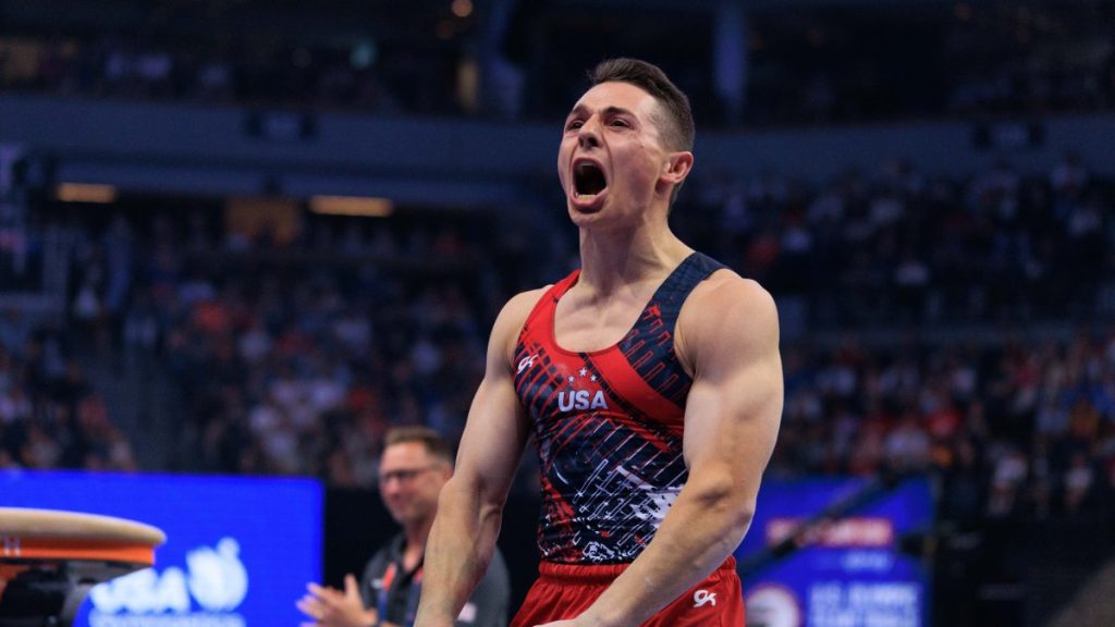 Deerfield’s Paul Juda named to US Gymnastics team for 2024 Olympics