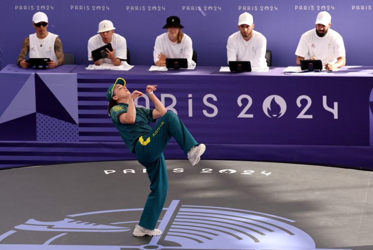 Australian Olympic Break Dancer Goes Viral for 'Kangaroo' Moves